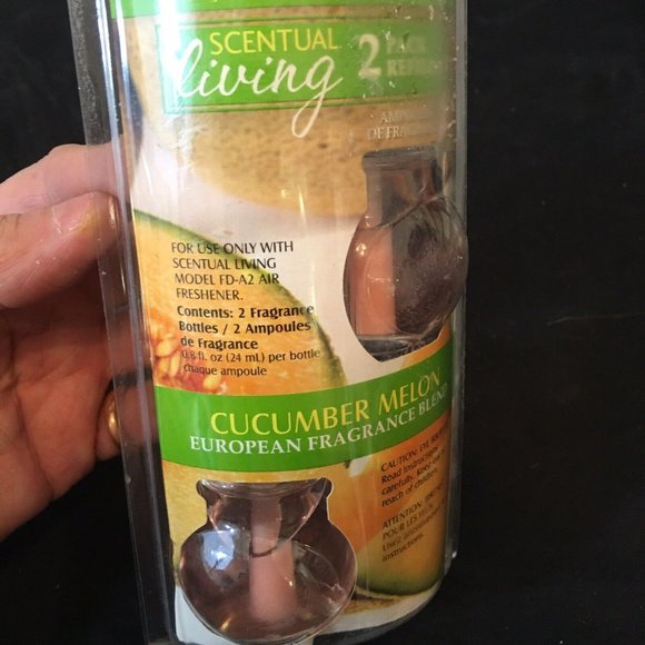 Cucumber Melon European Fragrance Blend 2 Pack Refills New - Picture 3 of 3